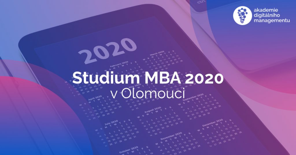 Studium MBA v roce 2020 v Olomouci
