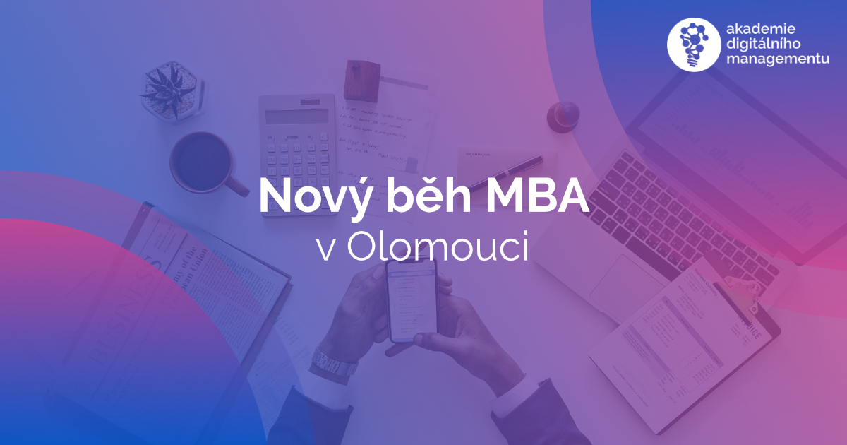 První seminář se již blíží - Představení nového běhu Profesního studia MBA v Olomouci